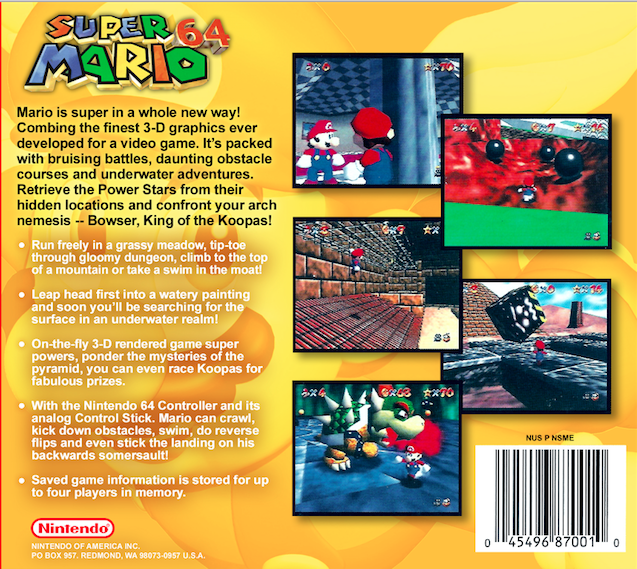 Super Mario 64 – RETRO GAMESMASTER